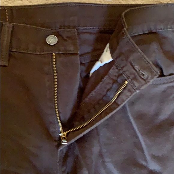 Levi Strauss Brown Pants 33x32 - Picture 2 of 5